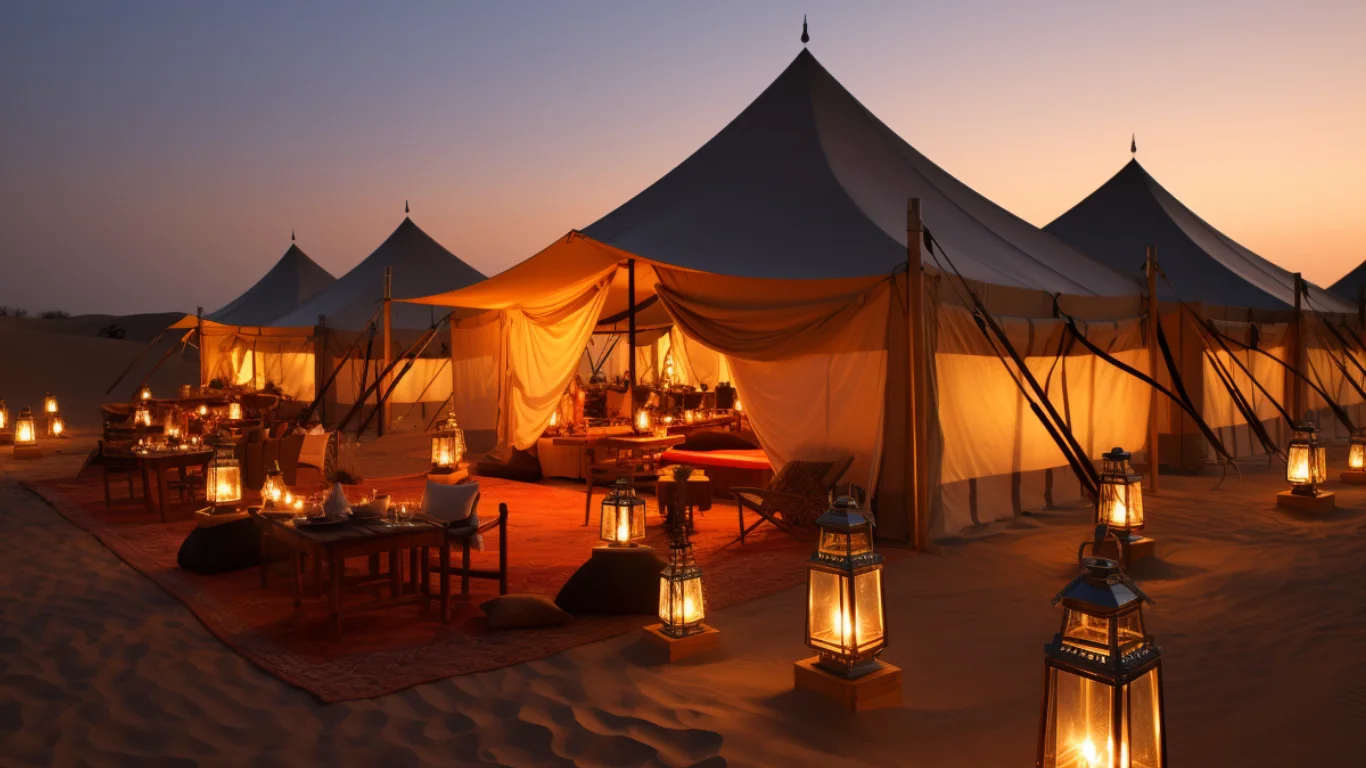 Overnight Deluxe Desert Safari Tour